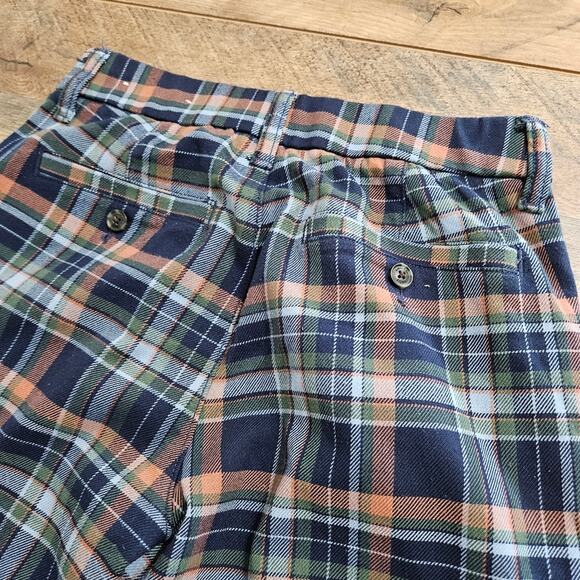 American Eagle Outfitters Super Hi-Rise Skinny Trouser Blue Plaid Ankle Pants 2 - Picture 10 of 13